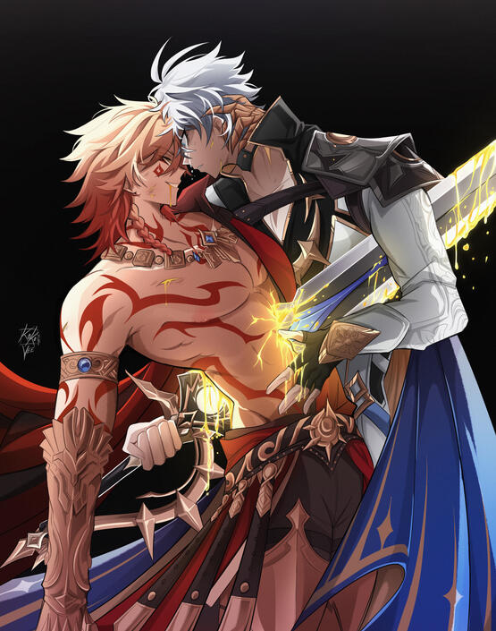 Crown yourself in my blood.