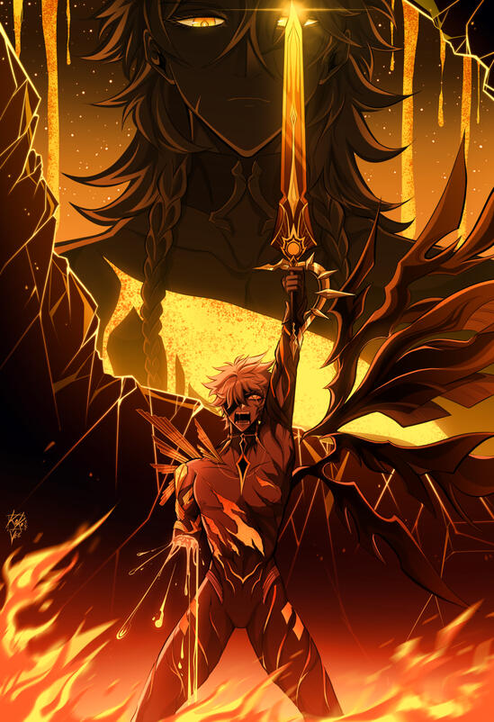 Flares of the Burning Sun